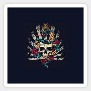 Skull tattoo Sticker